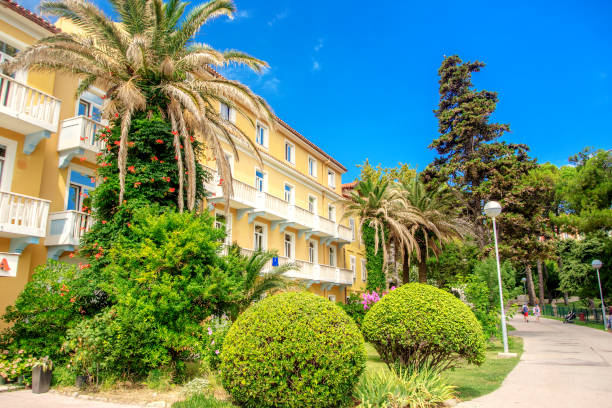istock Rab town on Croatian island Rab and its tiny streets 1007360418