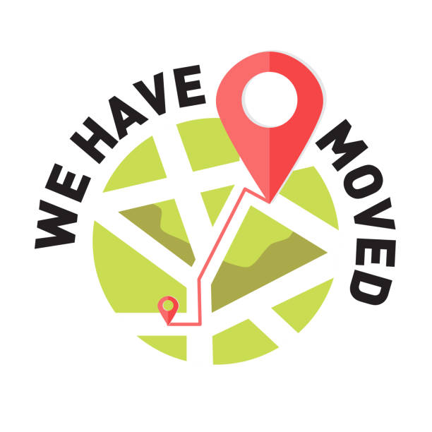 We Relocated Sign 47,700+ We Have Moved Sign Stock Illustrations, Royalty-Free Vector ...