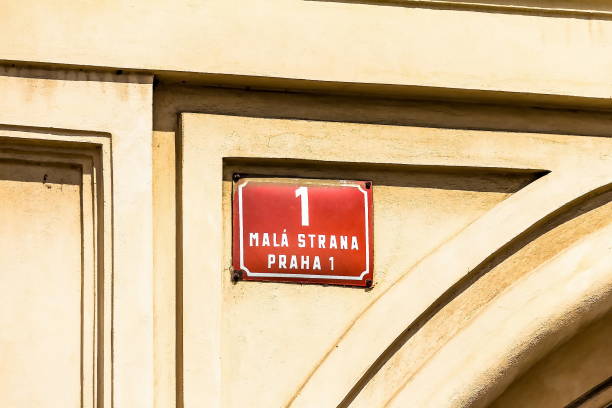 istock Street sign, Prague, Mala Strana 1007370584