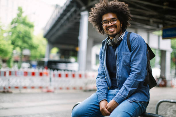 istock Urban man relaxing outdoors 1007370884