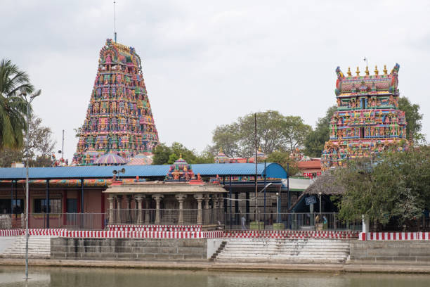 istock Landmark Hindu temple complex in Tamil Nadu 1007412740