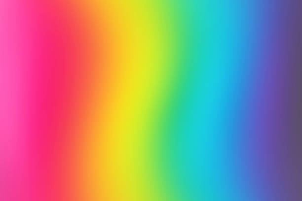 Abstract blurred rainbow background. Colorful wallpaper. Bright colors.
