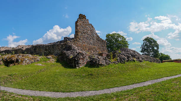 istock Kuusisto Bishop ruins 1007431162