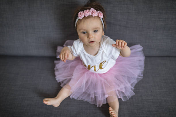 istock Cute toddler girl dressed as a ballet dancer 1007444970