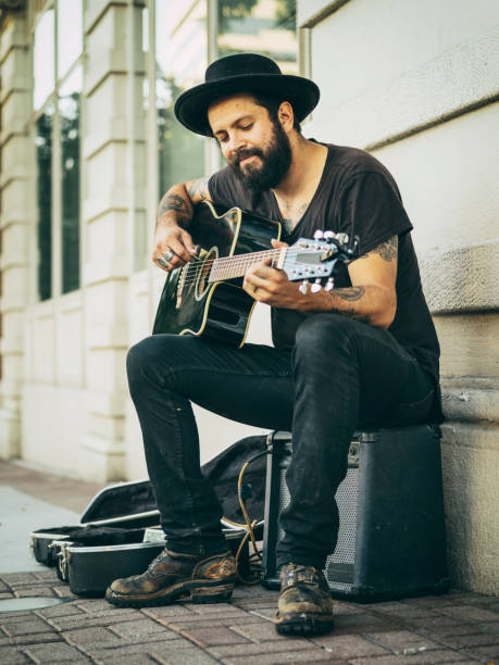 istock Busking Street Musician 1007458538