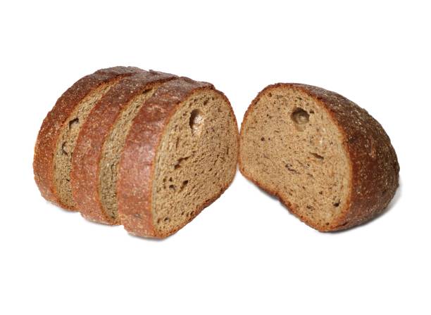 istock The bread is sliced in vertical slices and the crust is isolated on a white. 1007458722