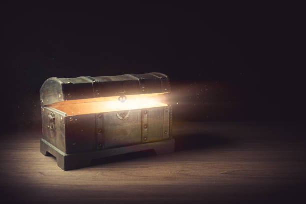istock Pandora's box on wooden background 1007459120