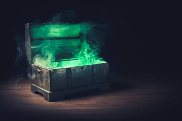 istock Pandora's box on wooden background 1007460988
