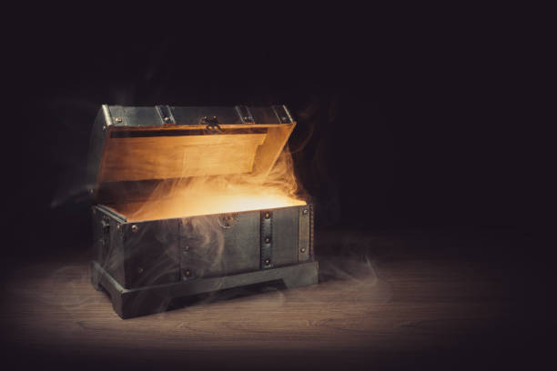 istock Pandora's box on wooden background 1007461024