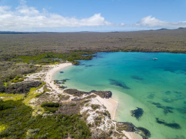 istock San Cristobal Island, Galapagos, seen from Cerro Brujo Beach 1007467870