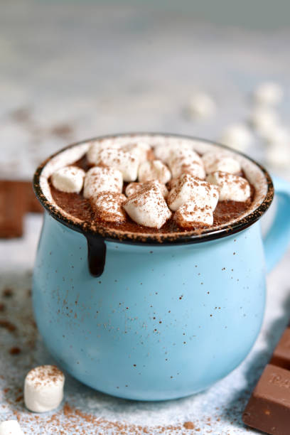 istock Homemade hot chocolate with mini marshmallow 1007480194