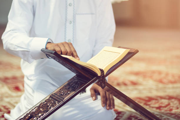 istock Religious Muslim man praying inside the mosque 1007486016