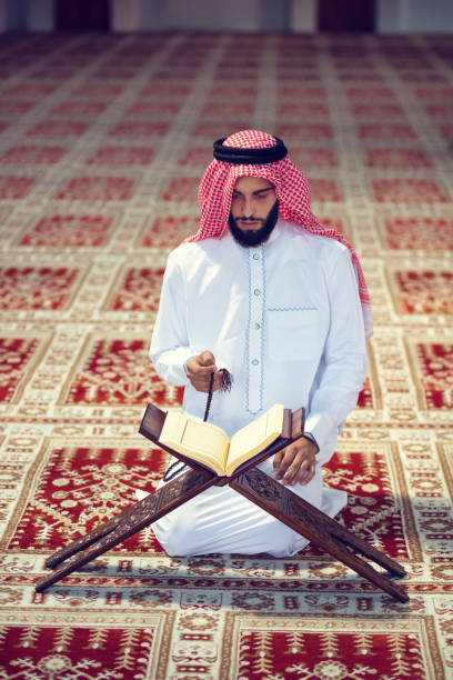 istock Religious Muslim man praying inside the mosque 1007491292
