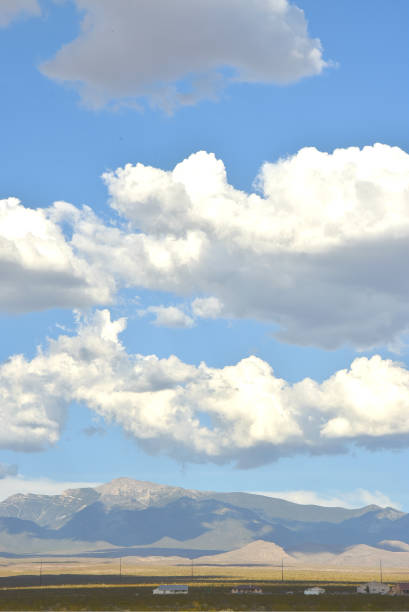 istock clouds over the Spring Mountains in the Mojave Desert, Pahrump, Nevada, USA 1007491434