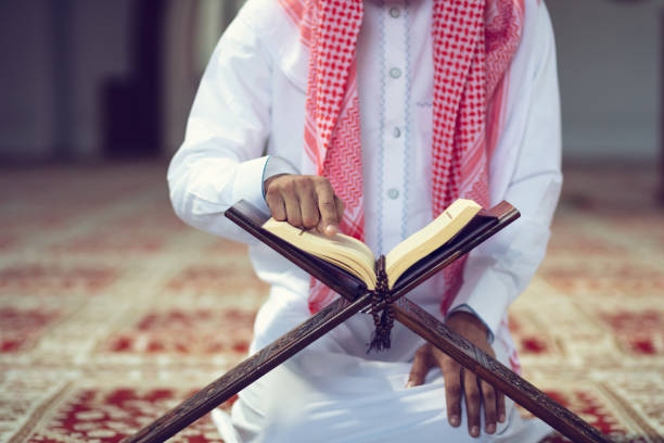 istock Religious Muslim man praying inside the mosque 1007491488