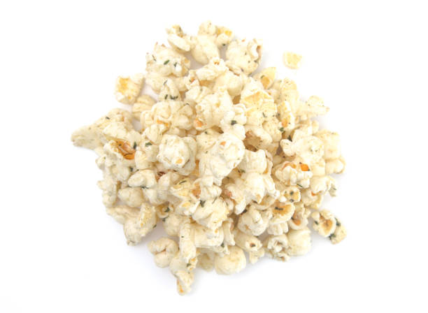 istock Jalapeno Ranch Flavored Cheese Popcorn on a White Background 1007516530