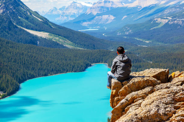 istock Peyto Lake in Banff National Park on Icefields Parkway 1007516762