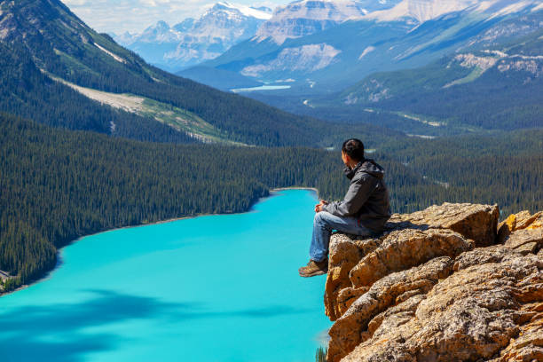 istock Peyto Lake in Banff National Park on Icefields Parkway 1007519166