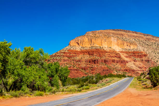 Counrty Road in Jemez, New Mexico