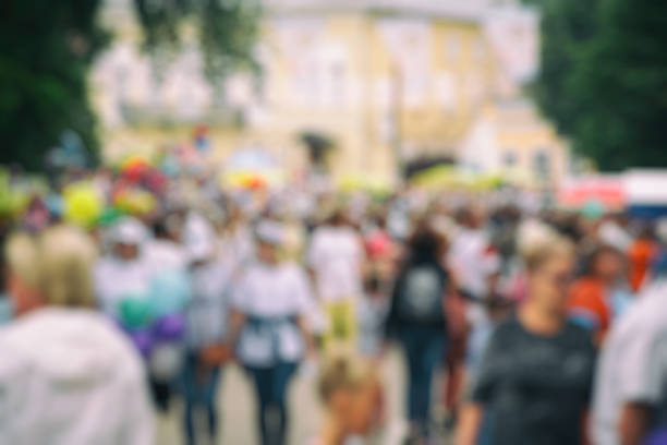 istock Unrecognizable mass of people 1007524686