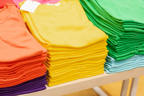 istock Pile of colorful clothes 1007579486