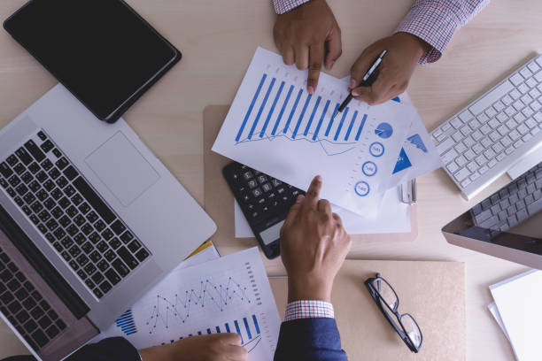 istock analyzing the work Accounting on Laptop  investment concept. 1007590492