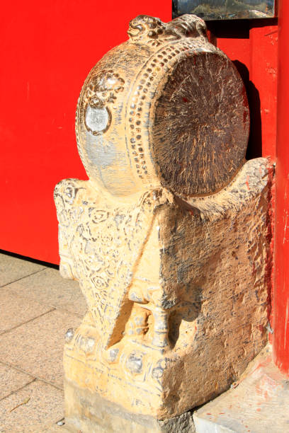 istock drum stone in front of door 1007615894