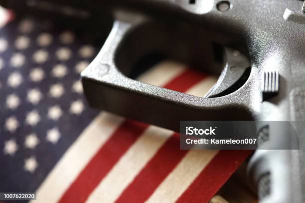 Gun Stock Photo - Download Image Now - Gun, USA, Law