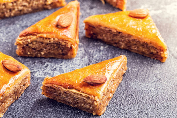 istock Homemade baklava with nuts and honey 1007624464