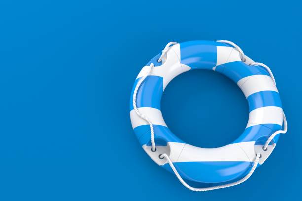 istock Life buoy with greek flag 1007637706