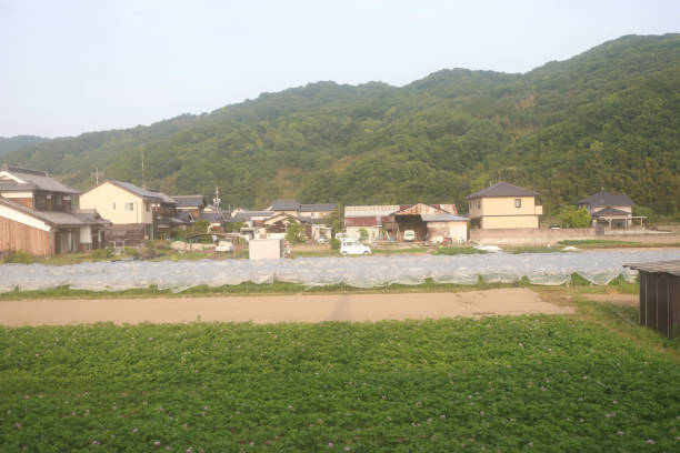 istock country side of Okayama view from train 1007652768