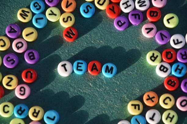 istock Word TEAM made of letter cubes 1007664540