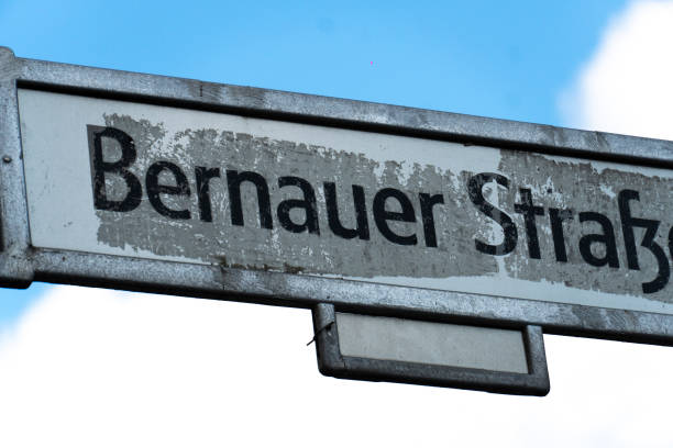 istock Bernauer Strasse street name sign in Berlin, Germany 1007665716