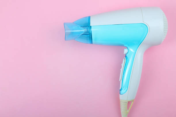istock Blue hair dryer 1007666060