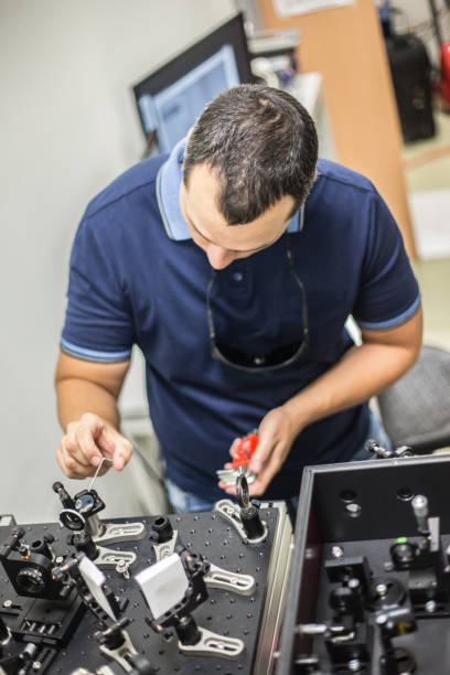 istock Adult Researcher Working With High Frequency Laser 1007668978