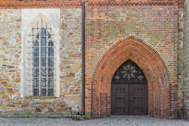 Side entrance of a cathedral