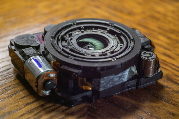 istock Small digtial parts of modern camera 1007678580