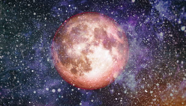 istock Moon from space on a black background. Extremely detailed image including elements furnished by NASA. 1007689408