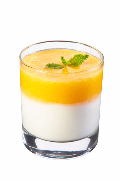 istock Orange juice frozen milk tea 1007698706
