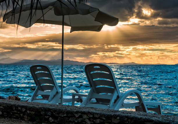 Beach of Island Brac, Croatia
