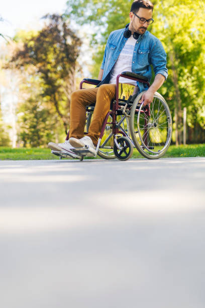 istock Man in wheelchair 1007708738