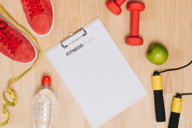 istock Workout and fitness dieting,Planning control diet concept. 1007713912