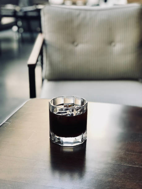 istock Cold Brew Coffee with ice served at Cafe Shop (without milk) 1007714154