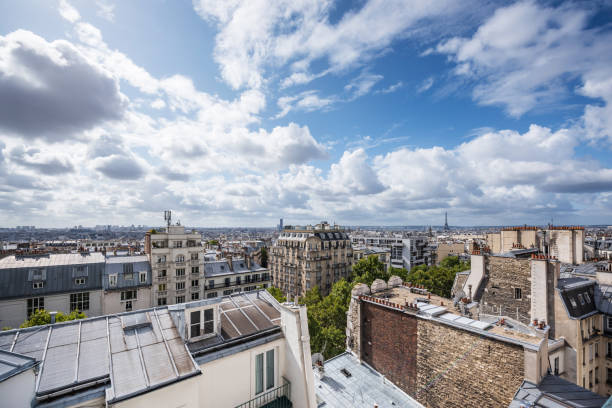 istock Paris skyline from Montmartre, Paris, France 1007719678