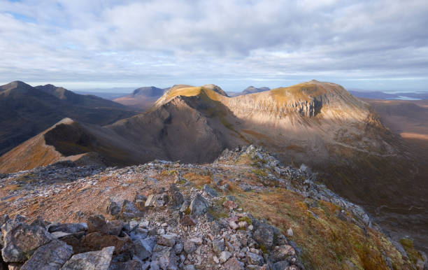 torridon, highlands escocesas. - torridon - fotografias e filmes do acervo