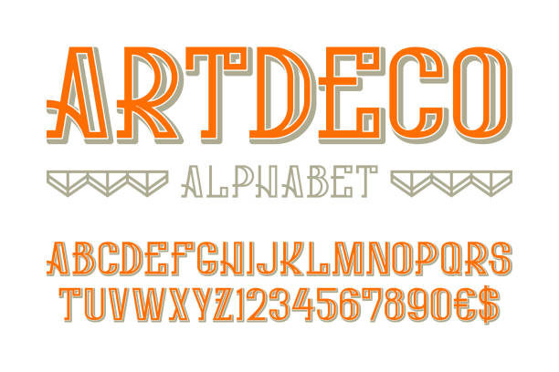 2,500+ Art Deco Numbers Stock Photos, Pictures & Royalty-Free