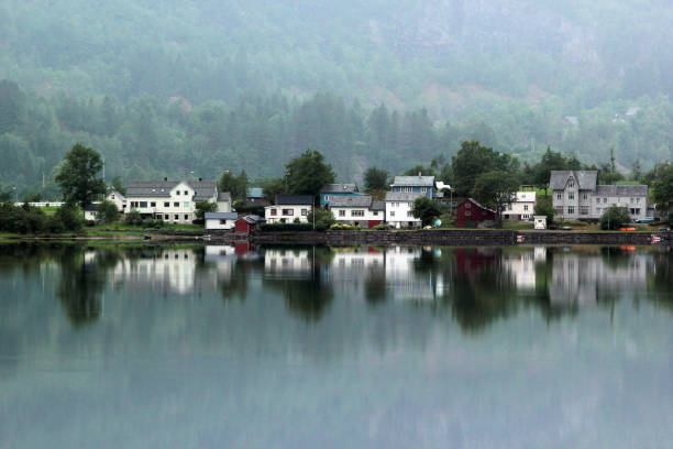 Granvinsvatnet lake in Hordaland county, Norway