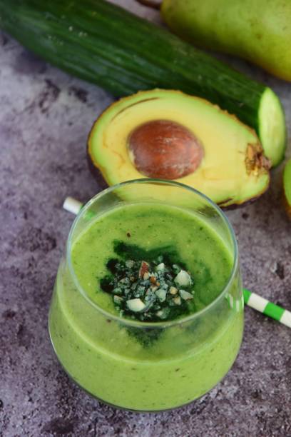 istock Healthy fresh raw green smoothie 1007733764