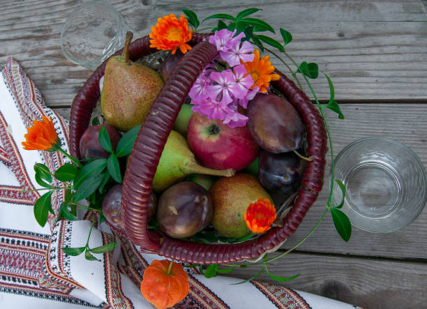 istock Fruit Basket, Feast of the Savior, August, Ukraine 1007739680