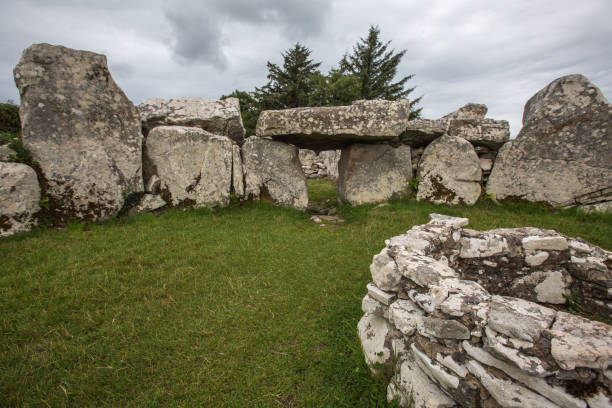 The bronze age stone circle near Ardgroom, County Cork, Ireland.